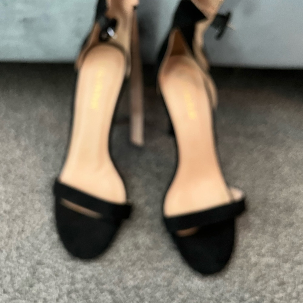 Black heels